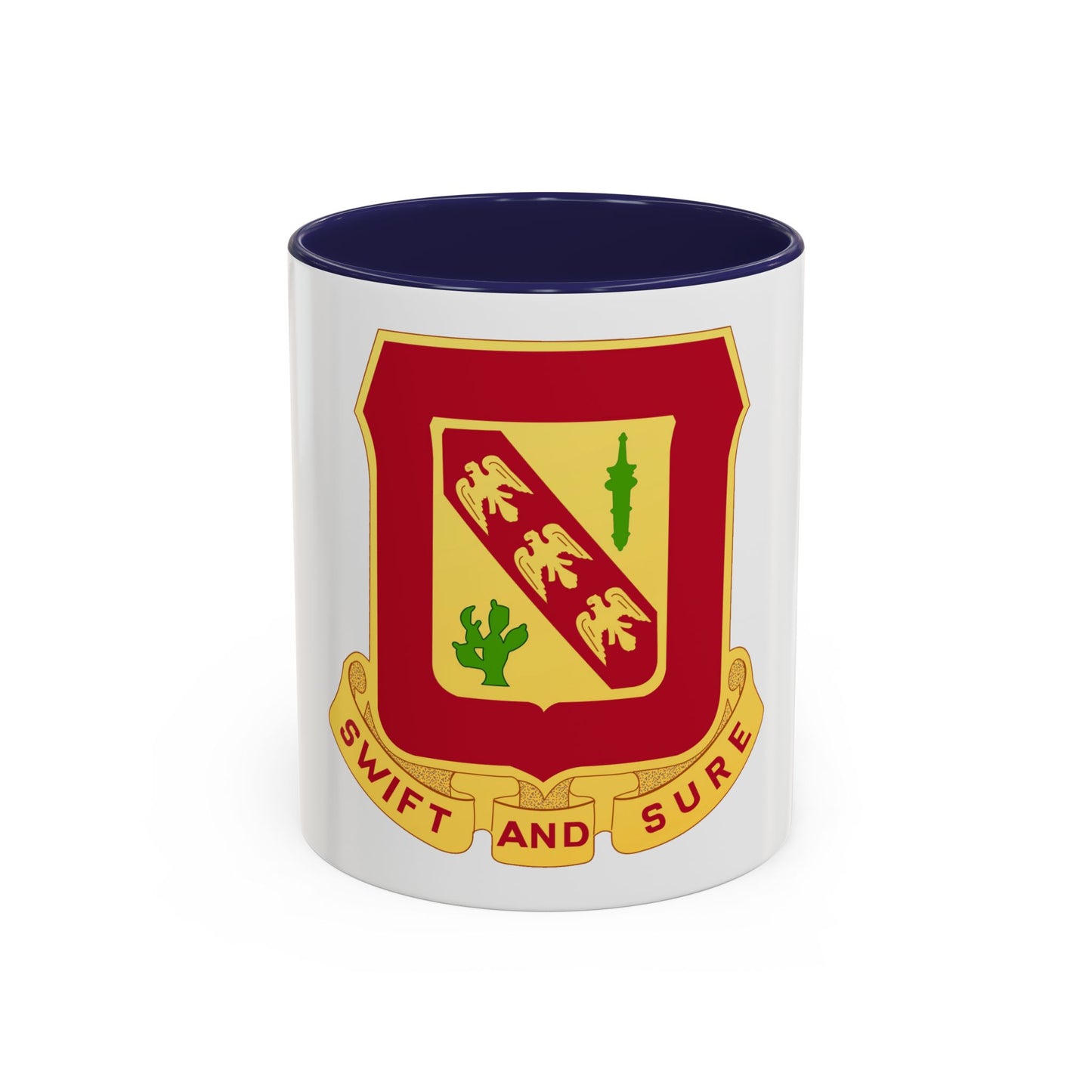 134th Field Artillery Battalion (U.S. Army) Accent Coffee Mug