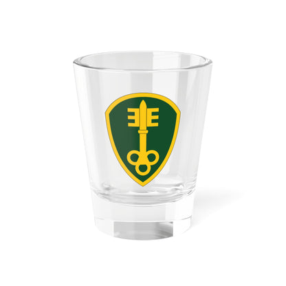 Verre à liqueur de la 300e brigade de police militaire (armée américaine) 1,5 oz