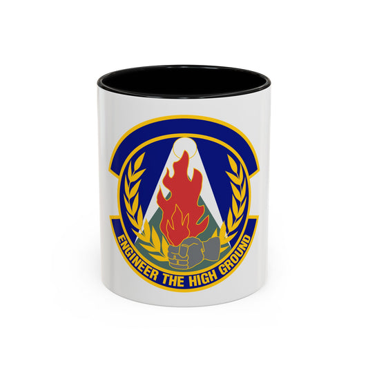 50th Civil Engineer Squadron (U.S. Air Force) Accent Coffee Mug