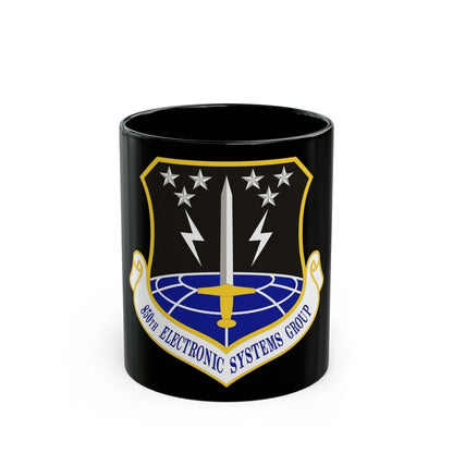 850th Electronic Systems Group (U.S. Air Force) Black Coffee Mug-11oz-Go Mug Yourself