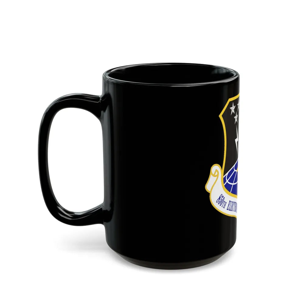 850th Electronic Systems Group (U.S. Air Force) Black Coffee Mug-Go Mug Yourself