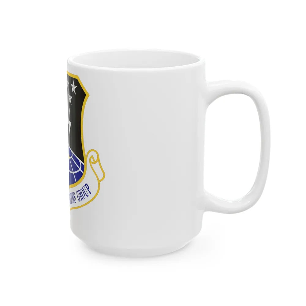 850th Electronic Systems Group (U.S. Air Force) White Coffee Mug-Go Mug Yourself