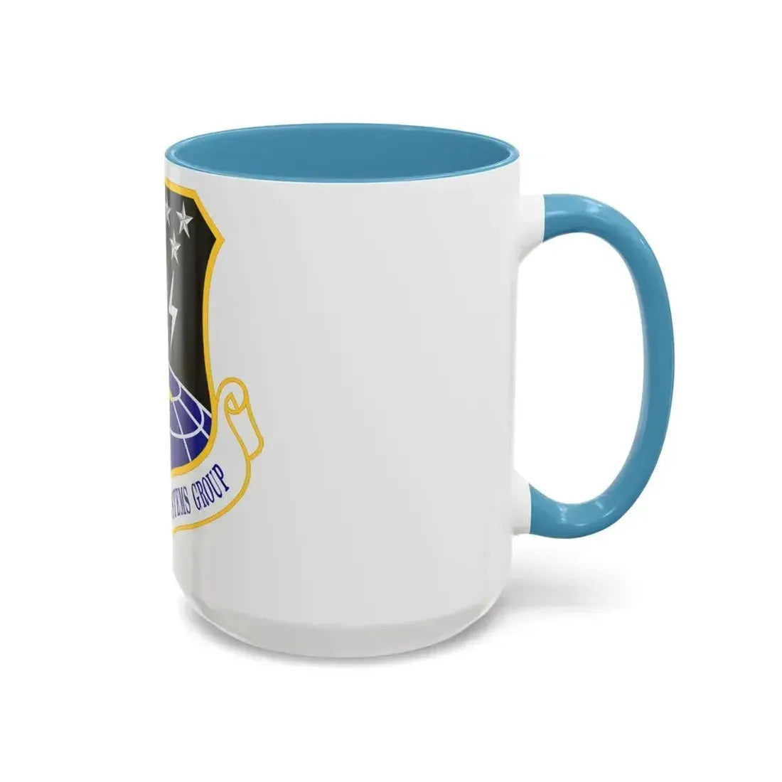 850th Electronic Systems Group (U.S. Air Force) Accent Coffee Mug - Go Mug Yourself