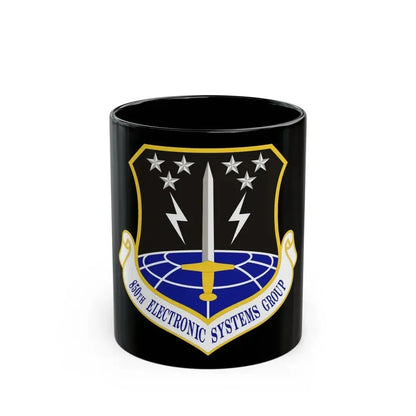 850th Electronic Systems Group (U.S. Air Force) Black Coffee Mug 11oz - Go Mug Yourself