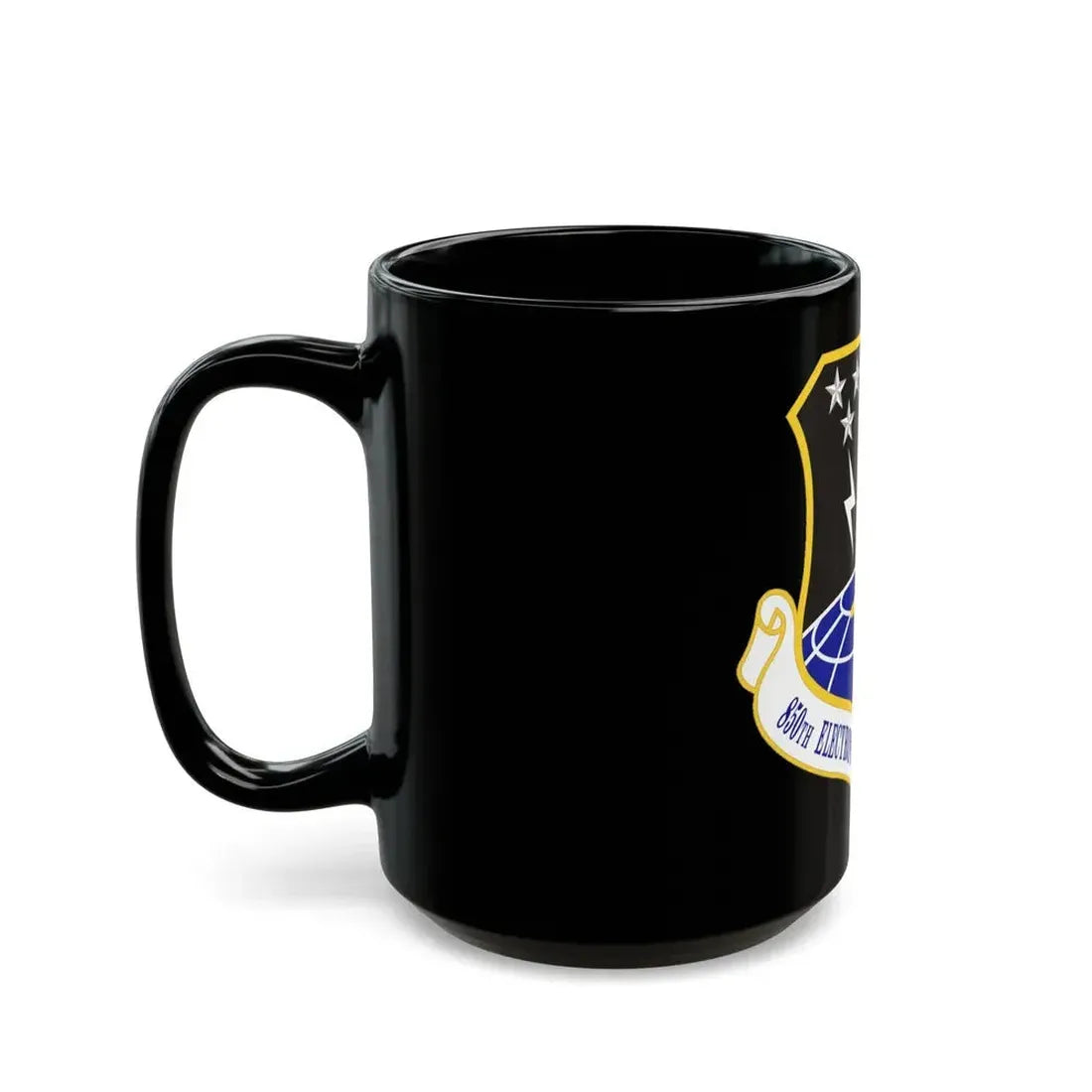 850th Electronic Systems Group (U.S. Air Force) Black Coffee Mug - Go Mug Yourself