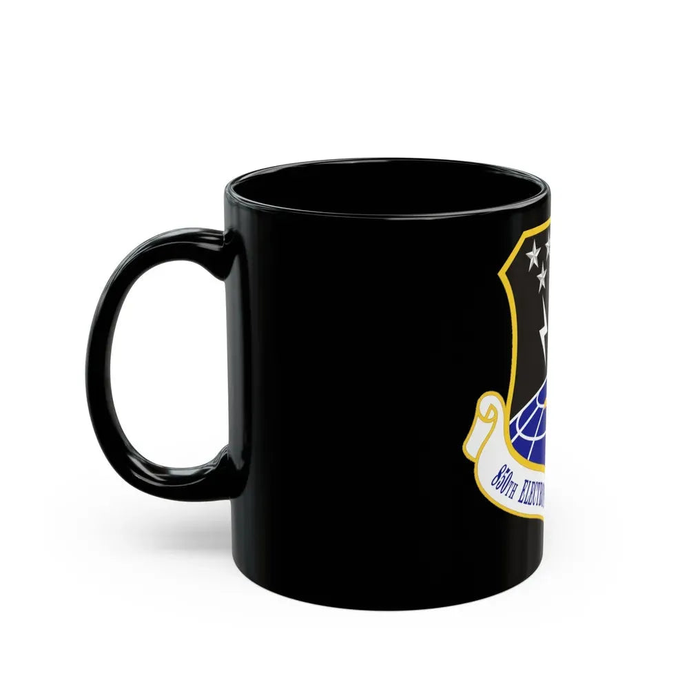 850th Electronic Systems Group (U.S. Air Force) Black Coffee Mug - Go Mug Yourself