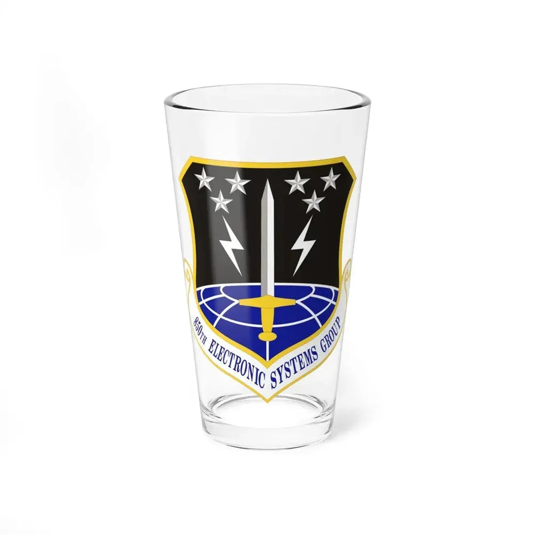 850th Electronic Systems Group (U.S. Air Force) Pint Glass 16oz 16oz - Go Mug Yourself