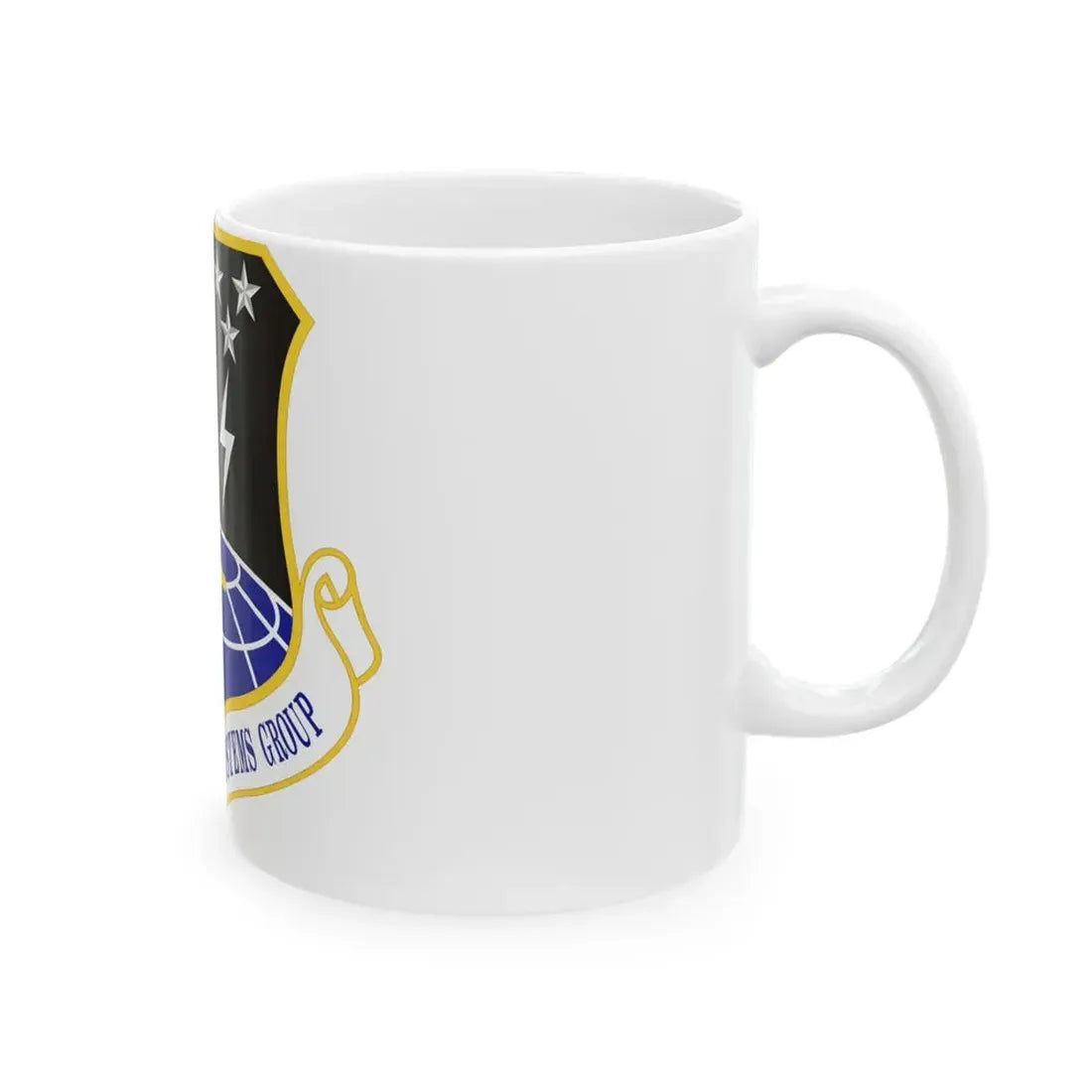 850th Electronic Systems Group (U.S. Air Force) White Coffee Mug - Go Mug Yourself