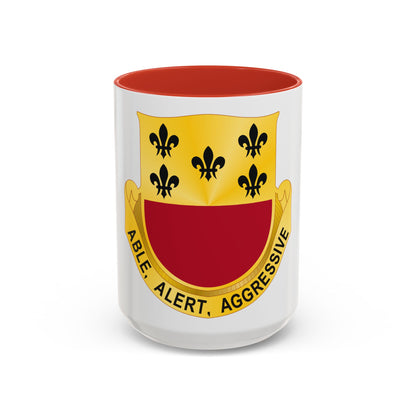 196 Armor Regiment (U.S. Army) Accent Coffee Mug