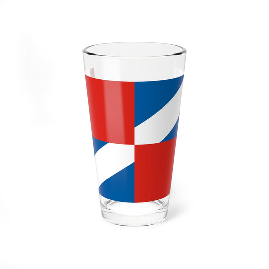 Flag of Turkeve 1941 (Hungary) Pint Glass 16oz