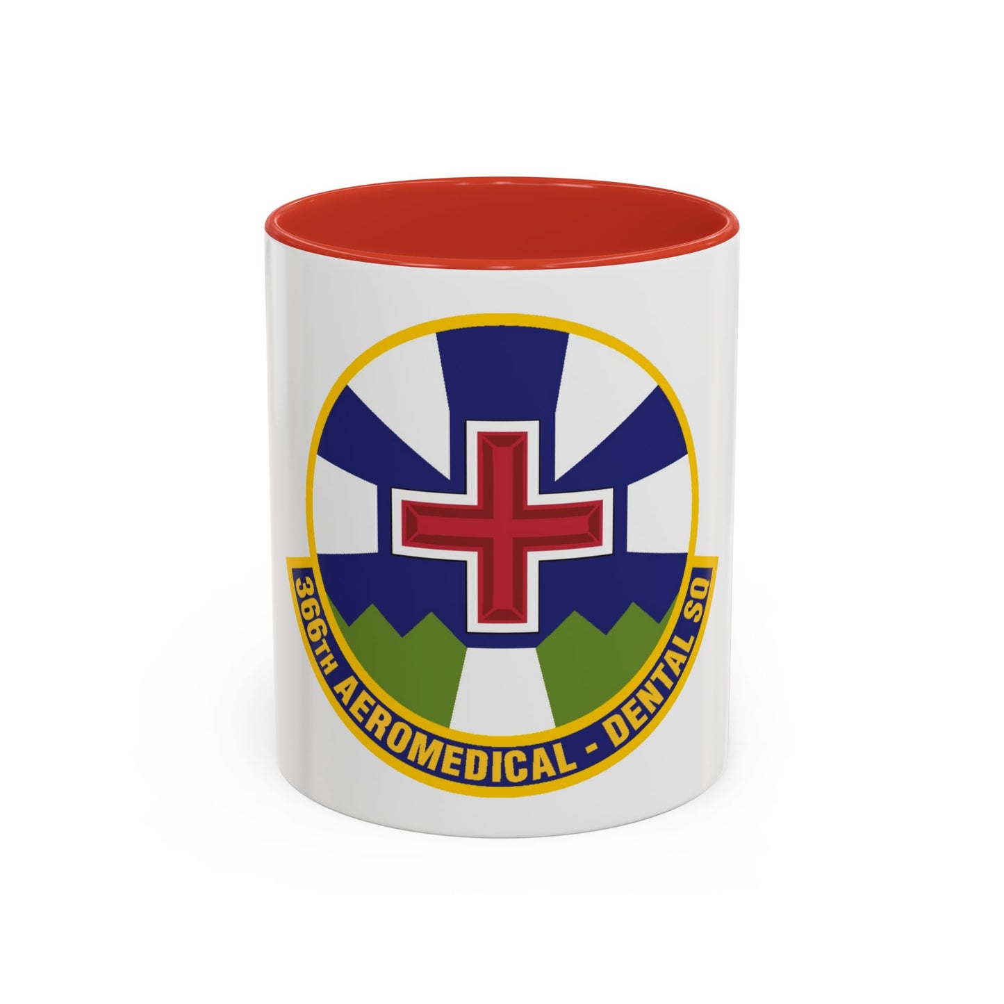 366th Aeromedical Dental Squadron (U.S. Air Force) Accent Coffee Mug