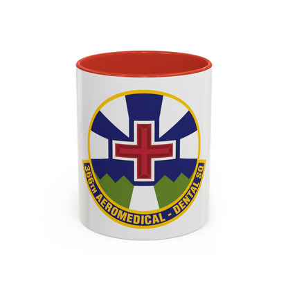 366th Aeromedical Dental Squadron (U.S. Air Force) Accent Coffee Mug