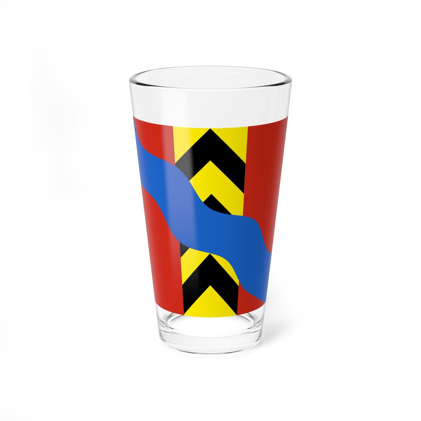 CHE Bruttelen Flag (Switzerland) Pint Glass 16oz