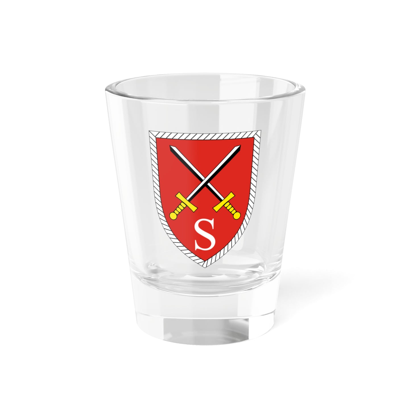Offizierschule des Heeres Bundeswehr (Germany) (Coat of Arms) Shot Glass 1.5oz