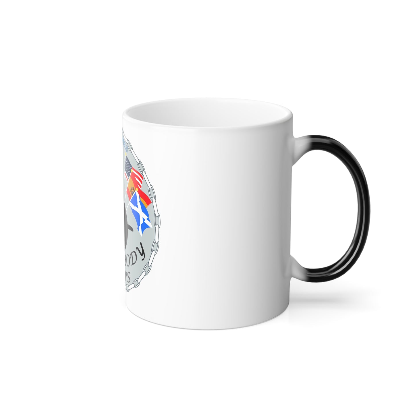 USS Springfield Everybody Rows (U.S. Navy) Color Changing Mug 11oz