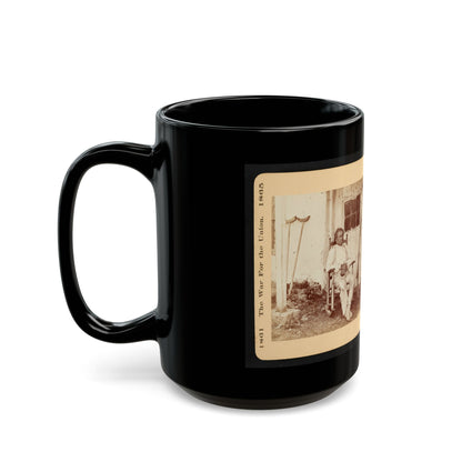 The Hero Of Gettysburg (U.S. Civil War) Black Coffee Mug