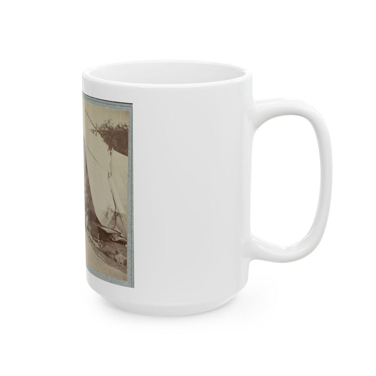 22d New York State Militia Near Harpers Ferry, Va., 1861 I.E.1862 (U.S. Civil War) White Coffee Mug