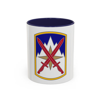 10 Sustainment Brigade (U.S. Army) Accent Coffee Mug