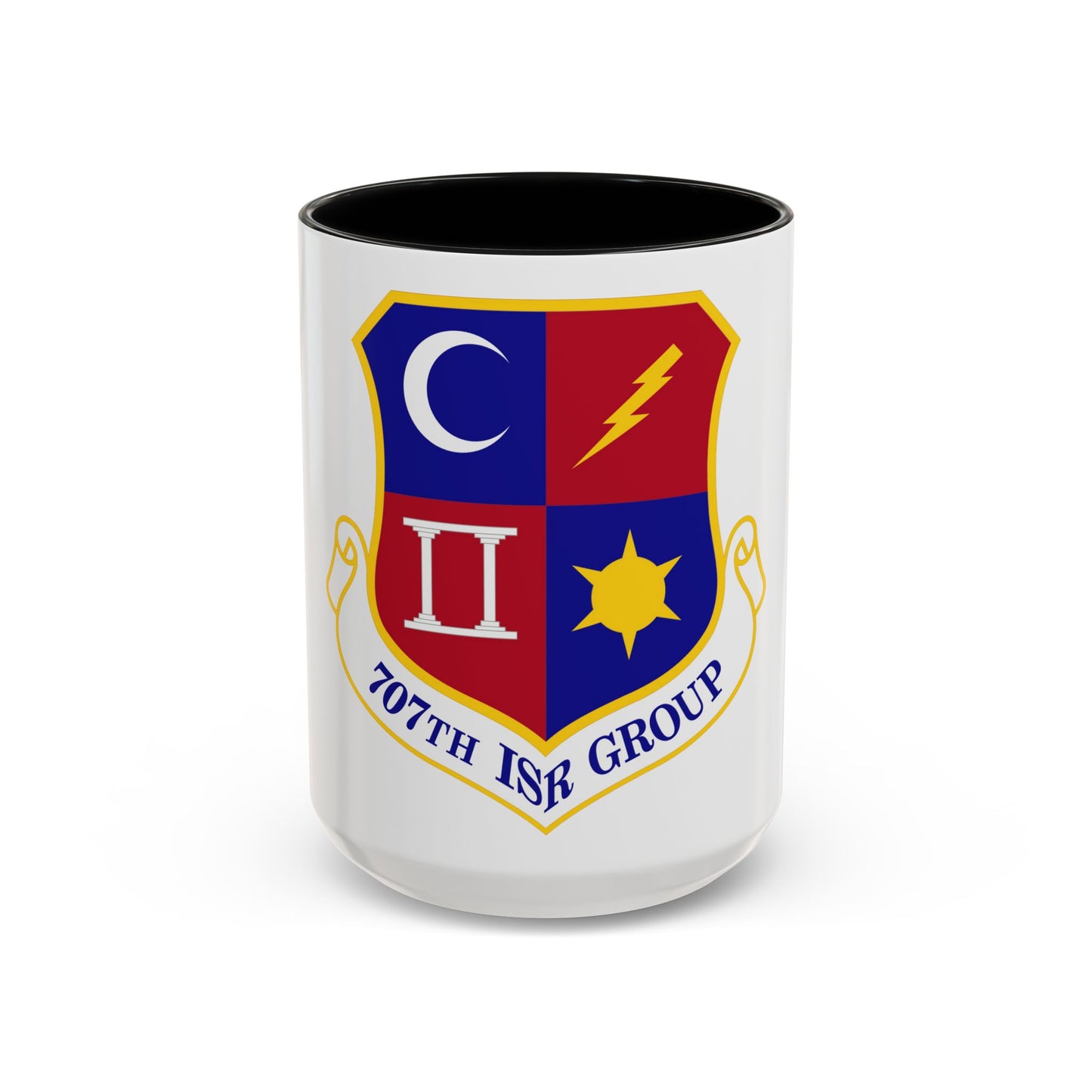707 Intelligence Surveillance and Reconnaissance Group AFISRA (U.S. Air Force) Accent Coffee Mug