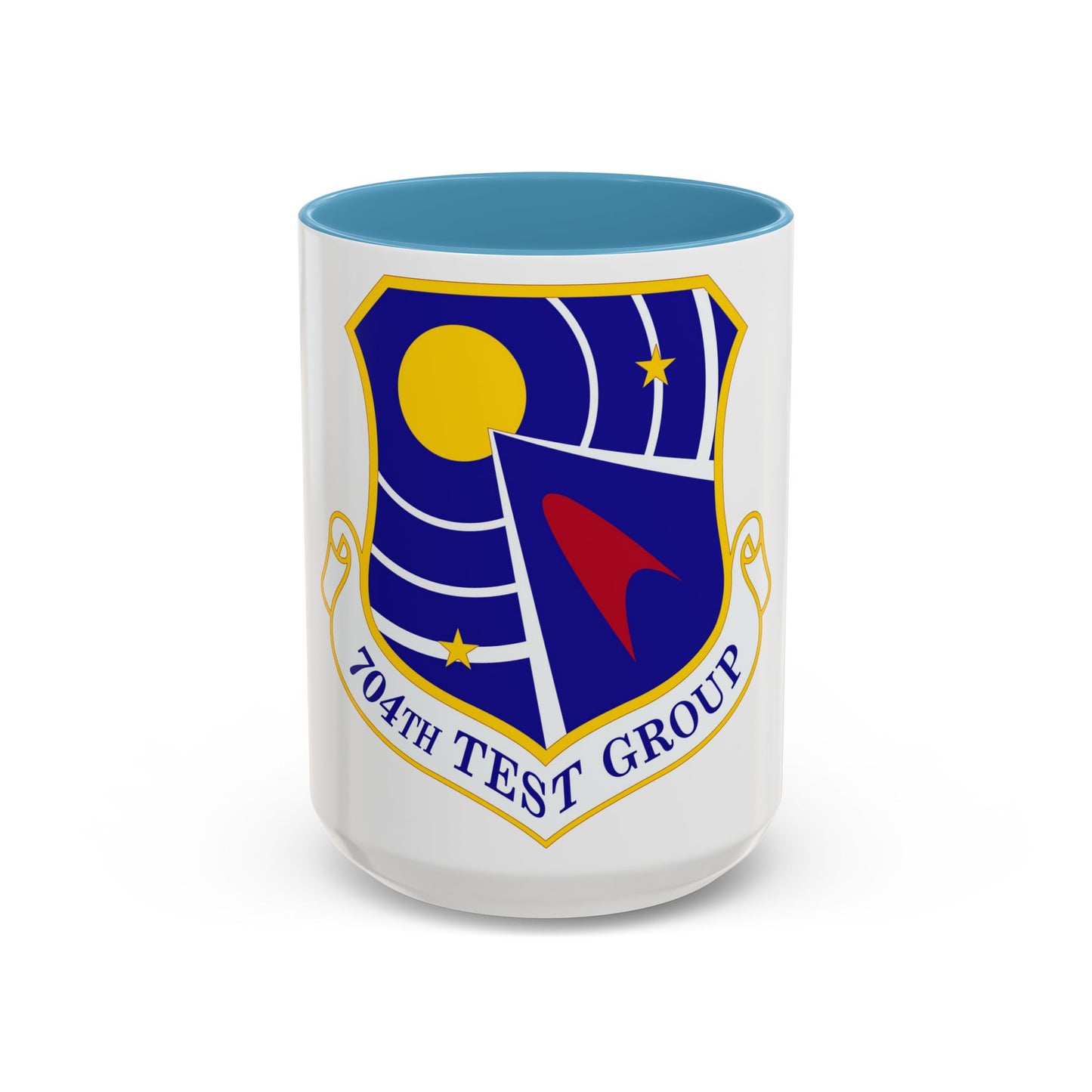 704 Test Group AFMC (U.S. Air Force) Accent Coffee Mug