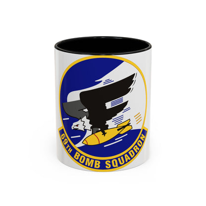 69th Bomb Squadron (U.S. Air Force) Accent Coffee Mug