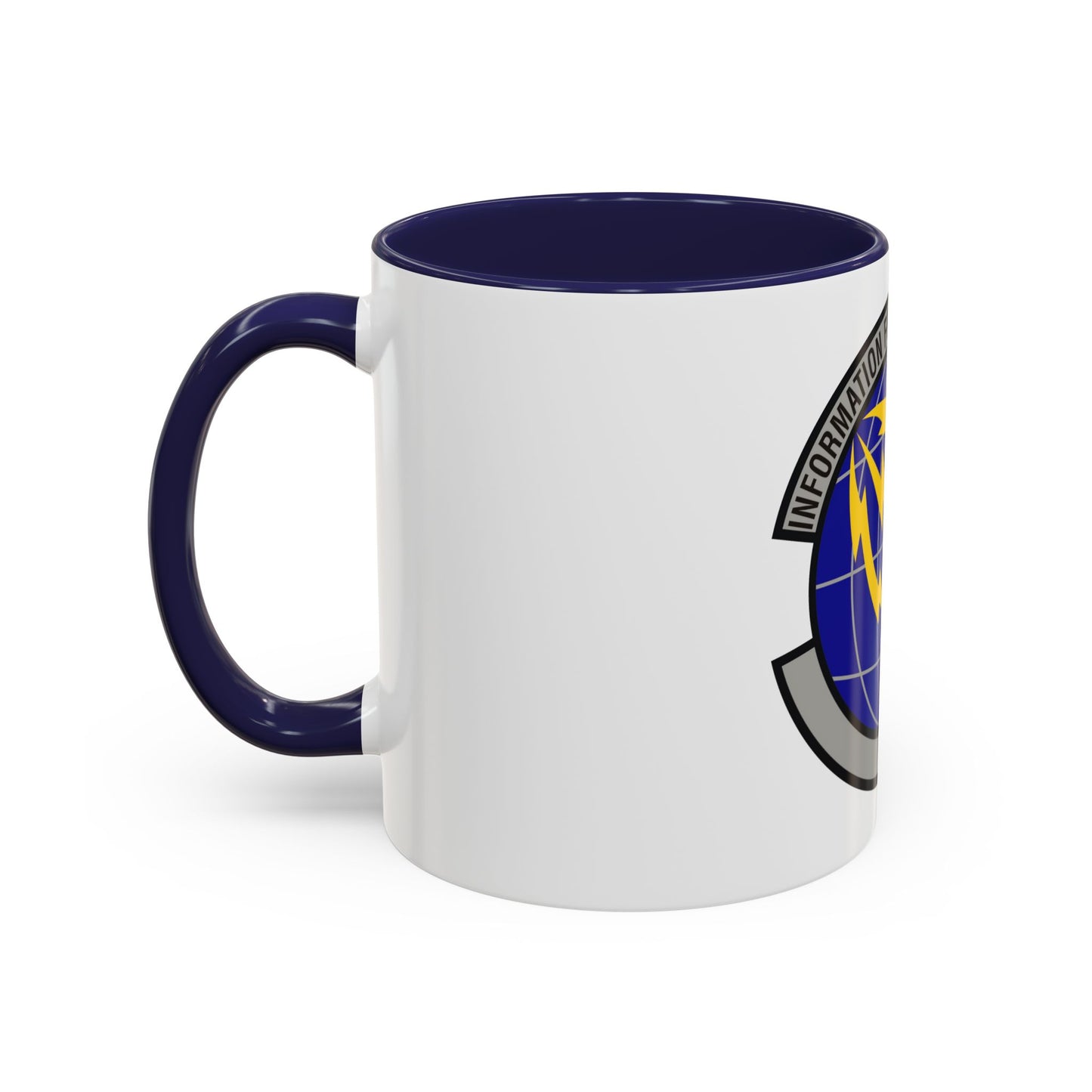 50 Communications Squadron USSF (U.S. Air Force) Accent Coffee Mug