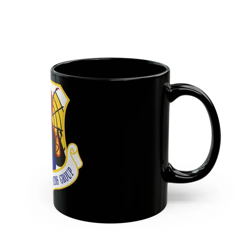 851st Electronic Systems Group (U.S. Air Force) Black Coffee Mug-Go Mug Yourself