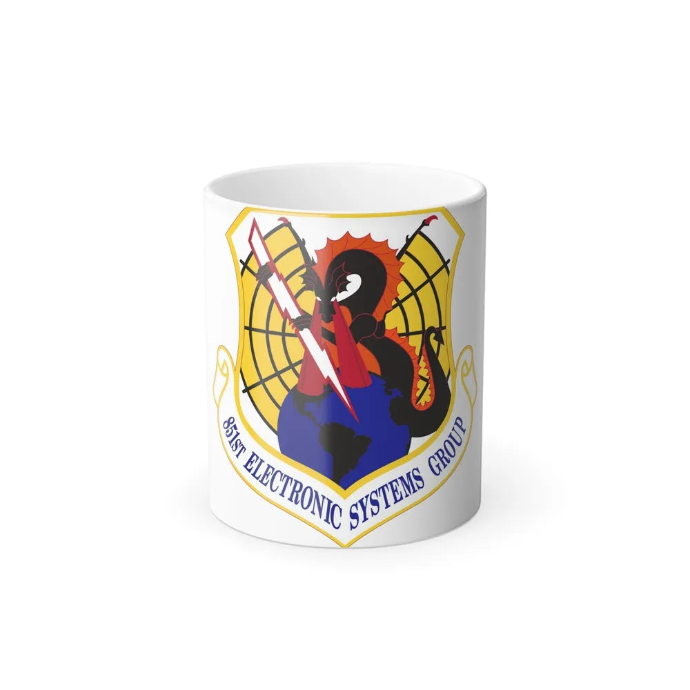 851st Electronic Systems Group (U.S. Air Force) Color Changing Mug-11oz-Go Mug Yourself