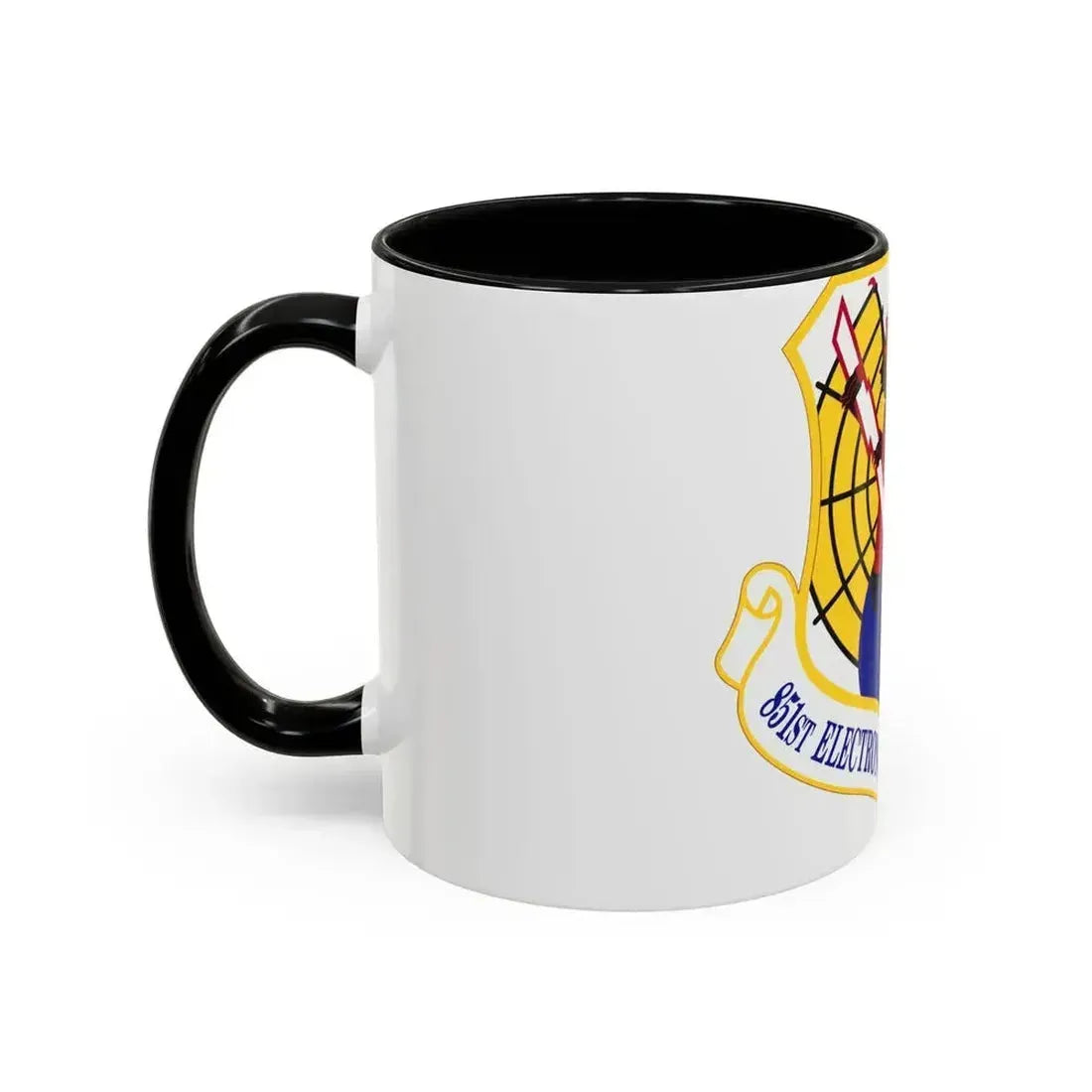 851st Electronic Systems Group (U.S. Air Force) Accent Coffee Mug - Go Mug Yourself