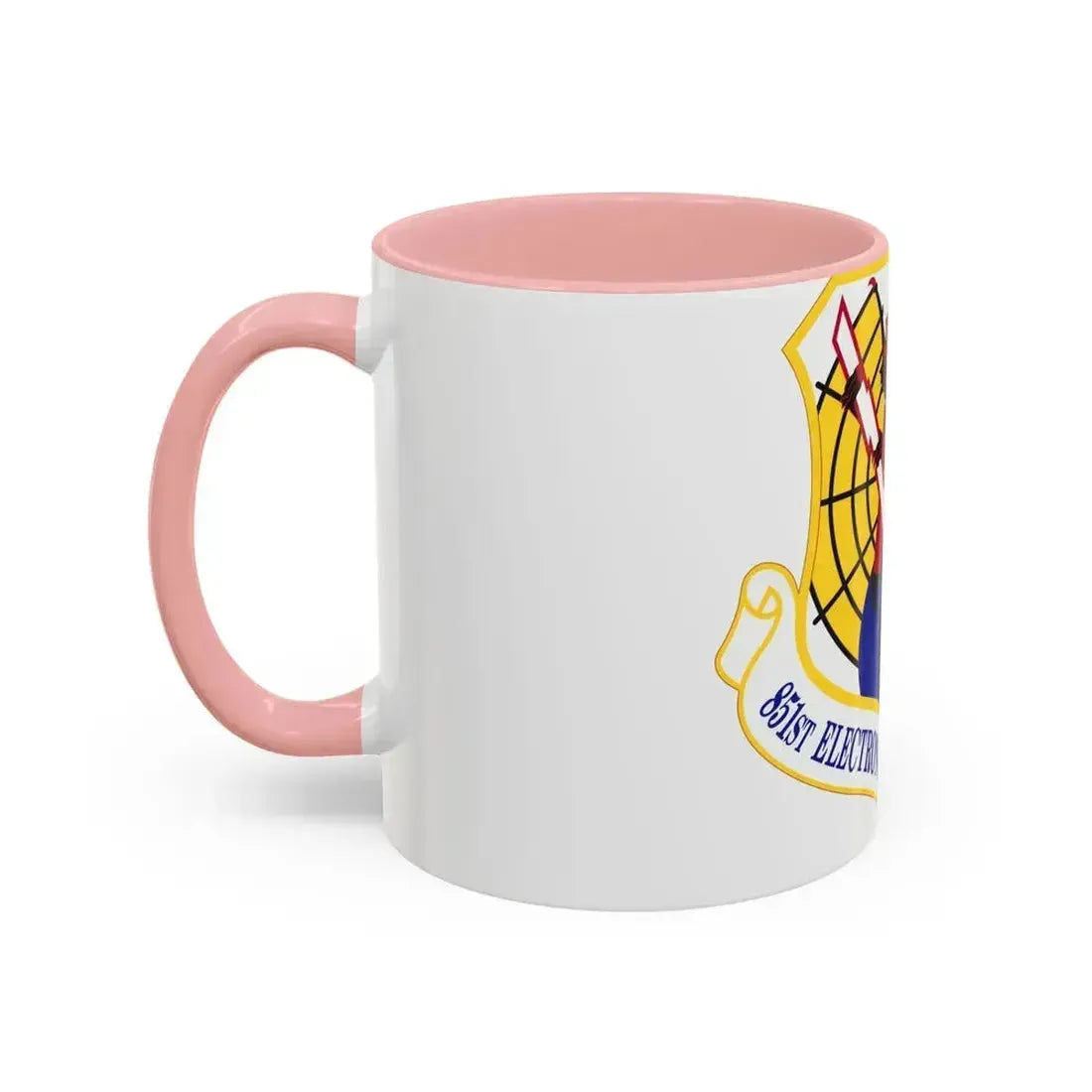 851st Electronic Systems Group (U.S. Air Force) Accent Coffee Mug - Go Mug Yourself