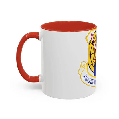 851st Electronic Systems Group (U.S. Air Force) Accent Coffee Mug - Go Mug Yourself