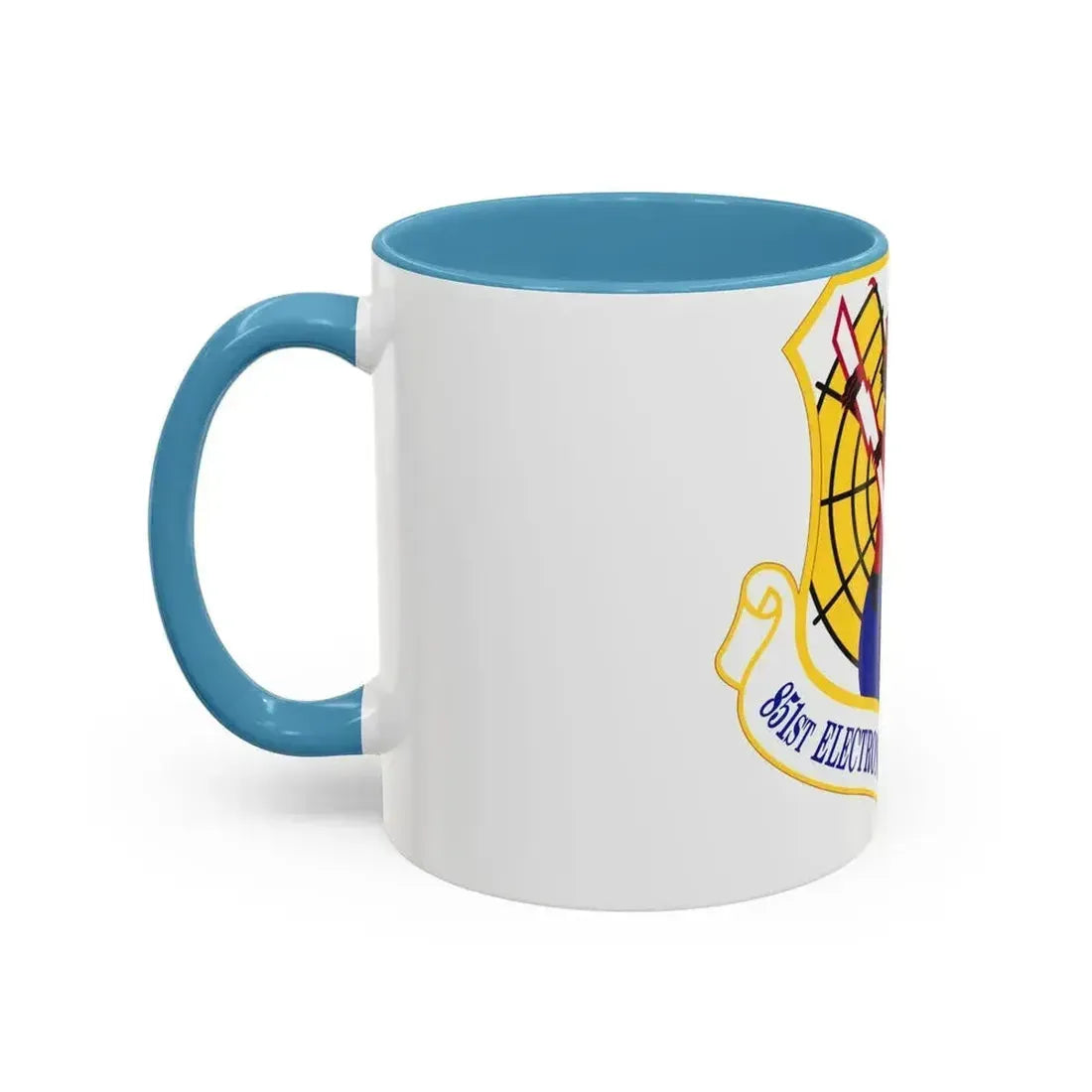 851st Electronic Systems Group (U.S. Air Force) Accent Coffee Mug - Go Mug Yourself