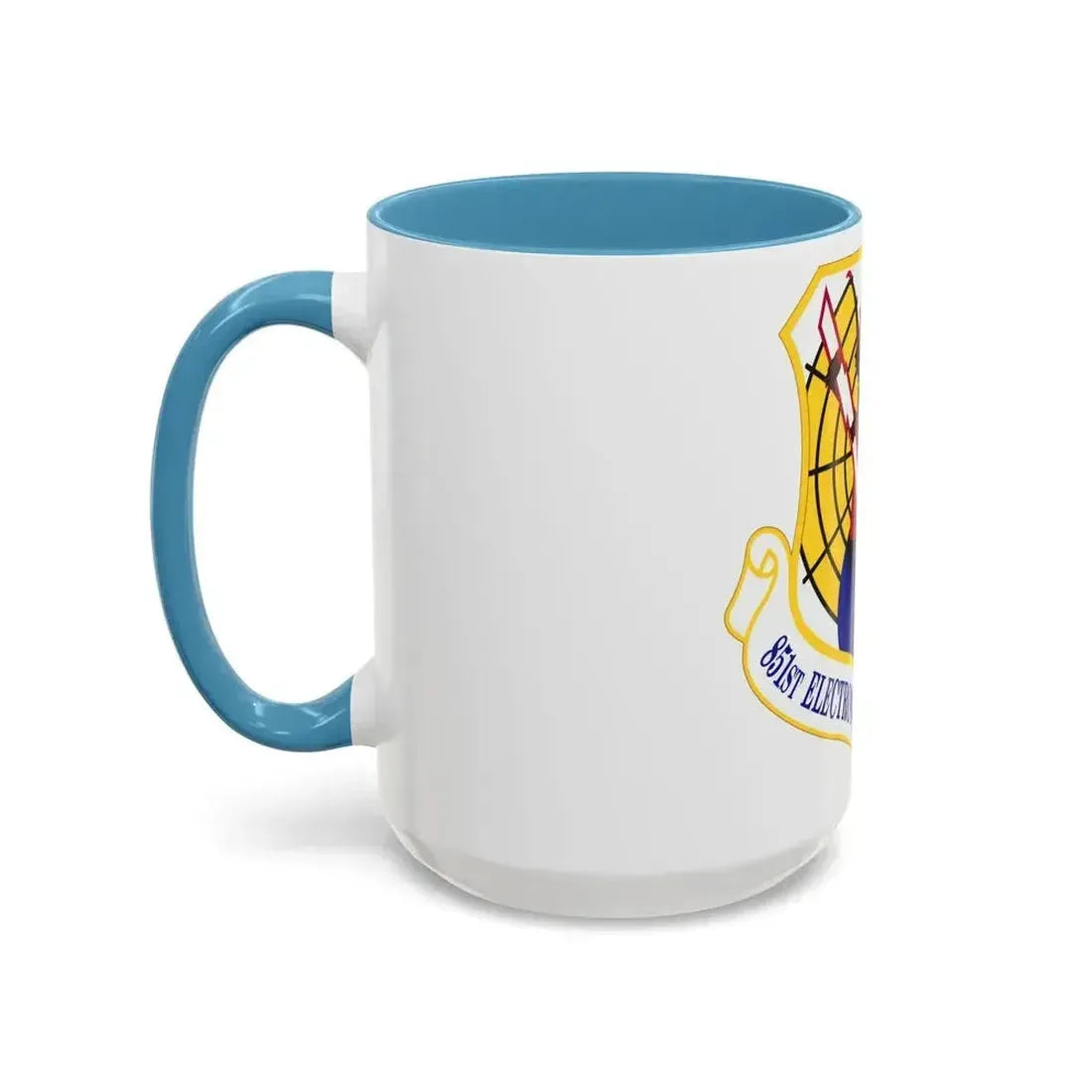 851st Electronic Systems Group (U.S. Air Force) Accent Coffee Mug - Go Mug Yourself
