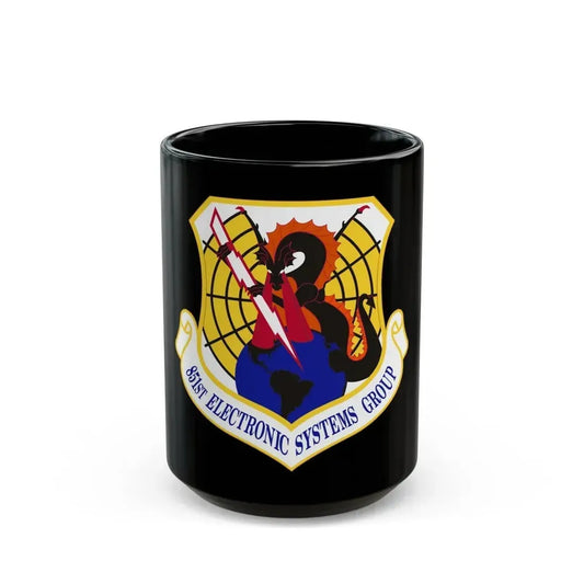 851st Electronic Systems Group (U.S. Air Force) Black Coffee Mug 15oz - Go Mug Yourself