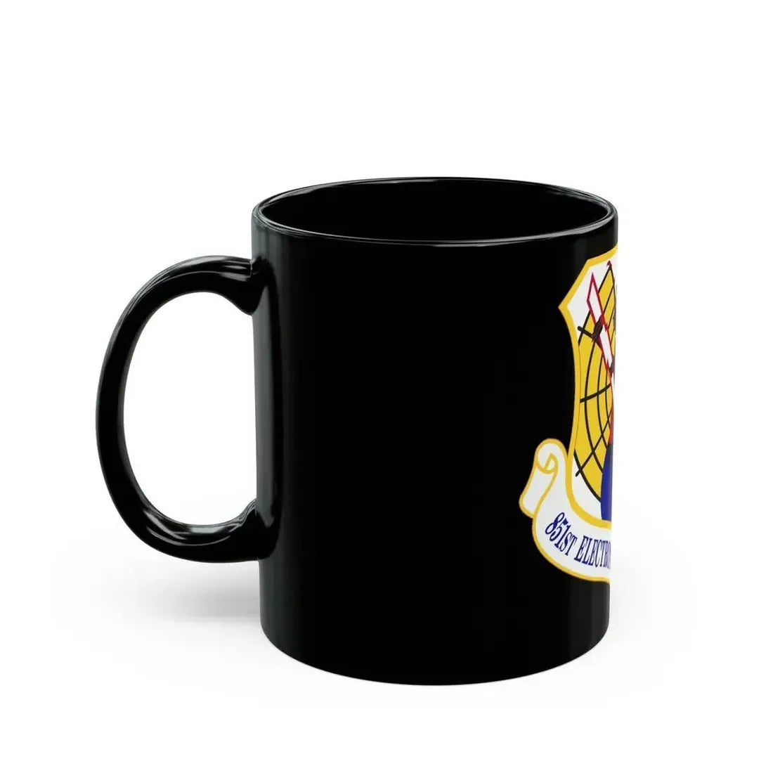 851st Electronic Systems Group (U.S. Air Force) Black Coffee Mug - Go Mug Yourself