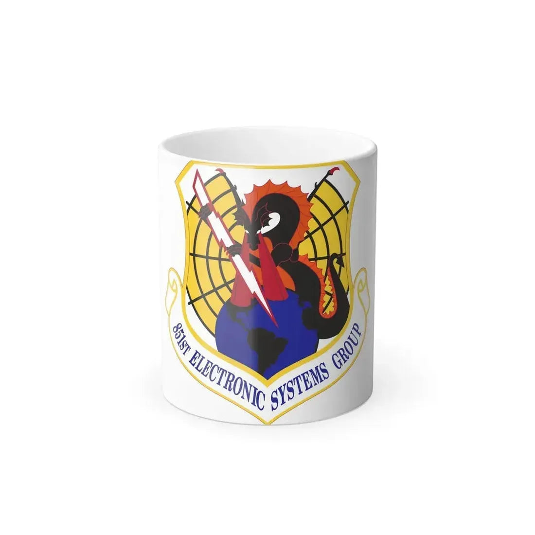 851st Electronic Systems Group (U.S. Air Force) Color Changing Mug 11oz - Go Mug Yourself