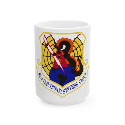 851st Electronic Systems Group (U.S. Air Force) White Coffee Mug 15oz - Go Mug Yourself
