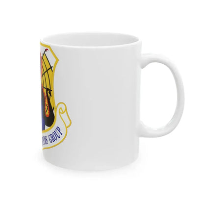 851st Electronic Systems Group (U.S. Air Force) White Coffee Mug - Go Mug Yourself