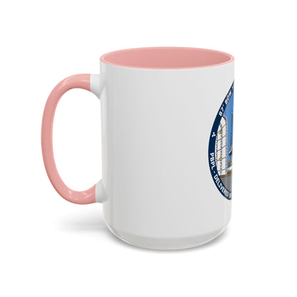 USCG Patrol Boat PBPL Bow to Stern Program (U.S. Coast Guard) Accent Coffee Mug