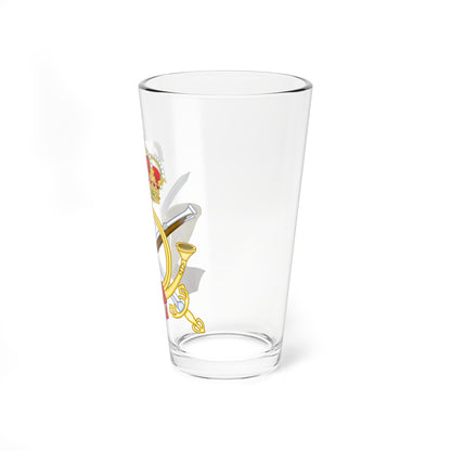 Emblem of the Infantry Forces of the Spanish Army (Spain) (Coat of Arms) Pint Glass 16oz