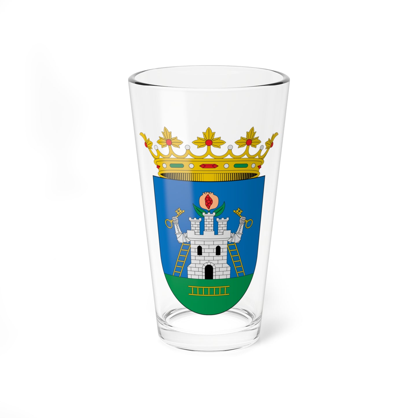 Escudo de Alhama de Granada Granada (Spain) (Coat of Arms) Pint Glass 16oz