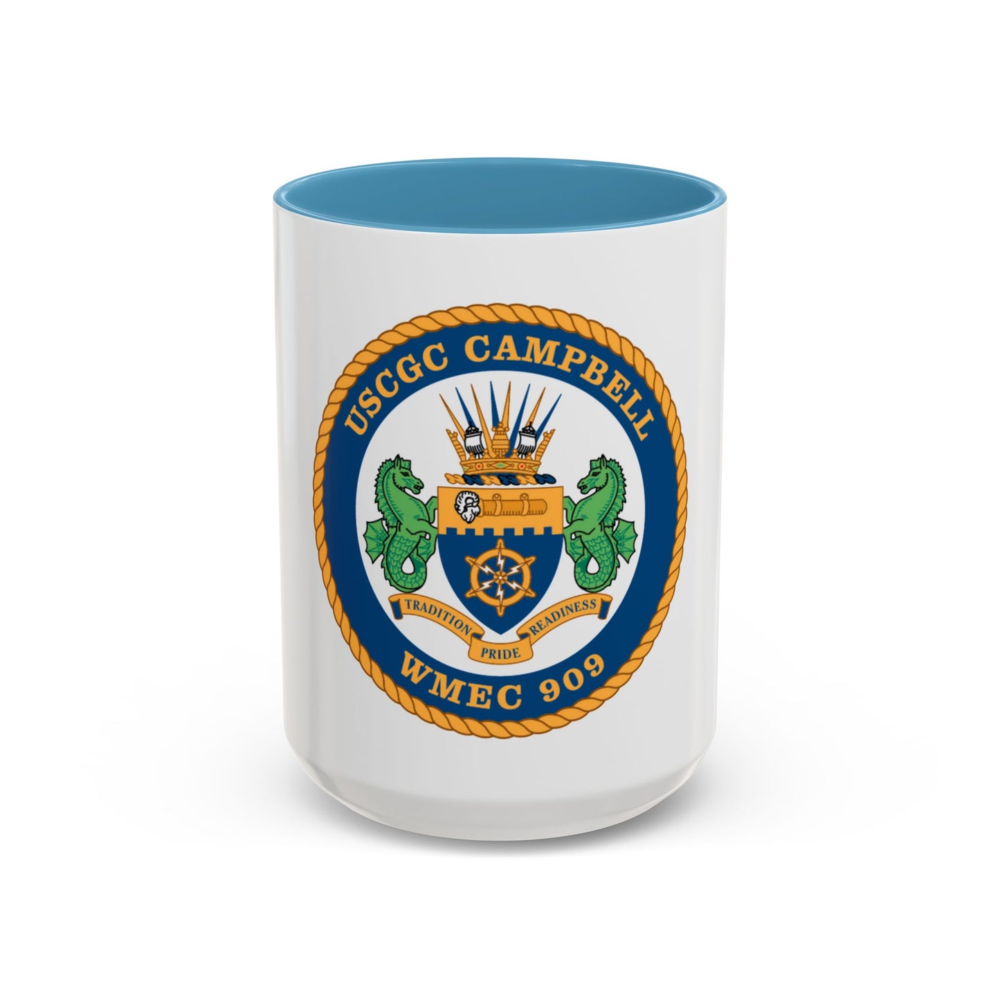 USCGC Campbell WMEC 909 (U.S. Coast Guard) Accent Coffee Mug