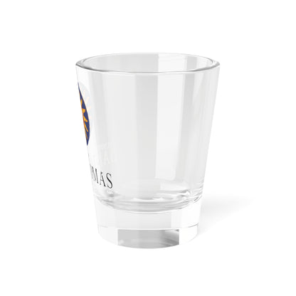 Logo de la Santo Tomás 1 (Colombia) (Coat of Arms) Shot Glass 1.5oz