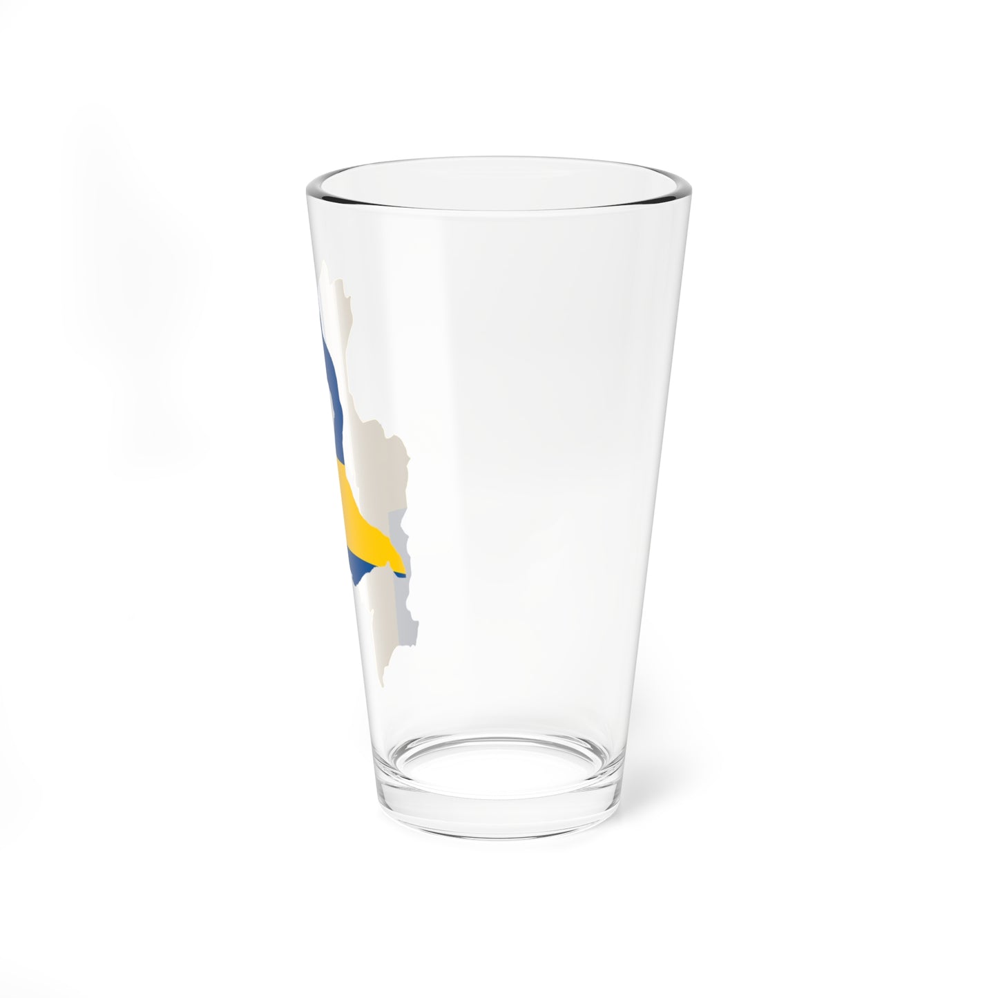 Flag-map of Sweden 1560 (Sweden) Pint Glass 16oz