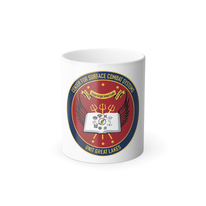 Center For Service Combat Systems Unit Great Lakes (U.S. Navy) Color Changing Mug 11oz