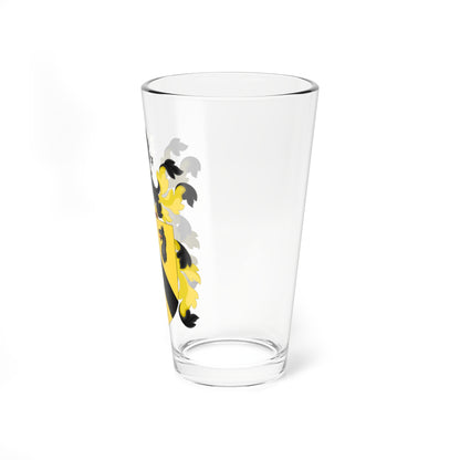 Coat of Arms of William Aspinwall (United States) (Coat of Arms) Pint Glass 16oz