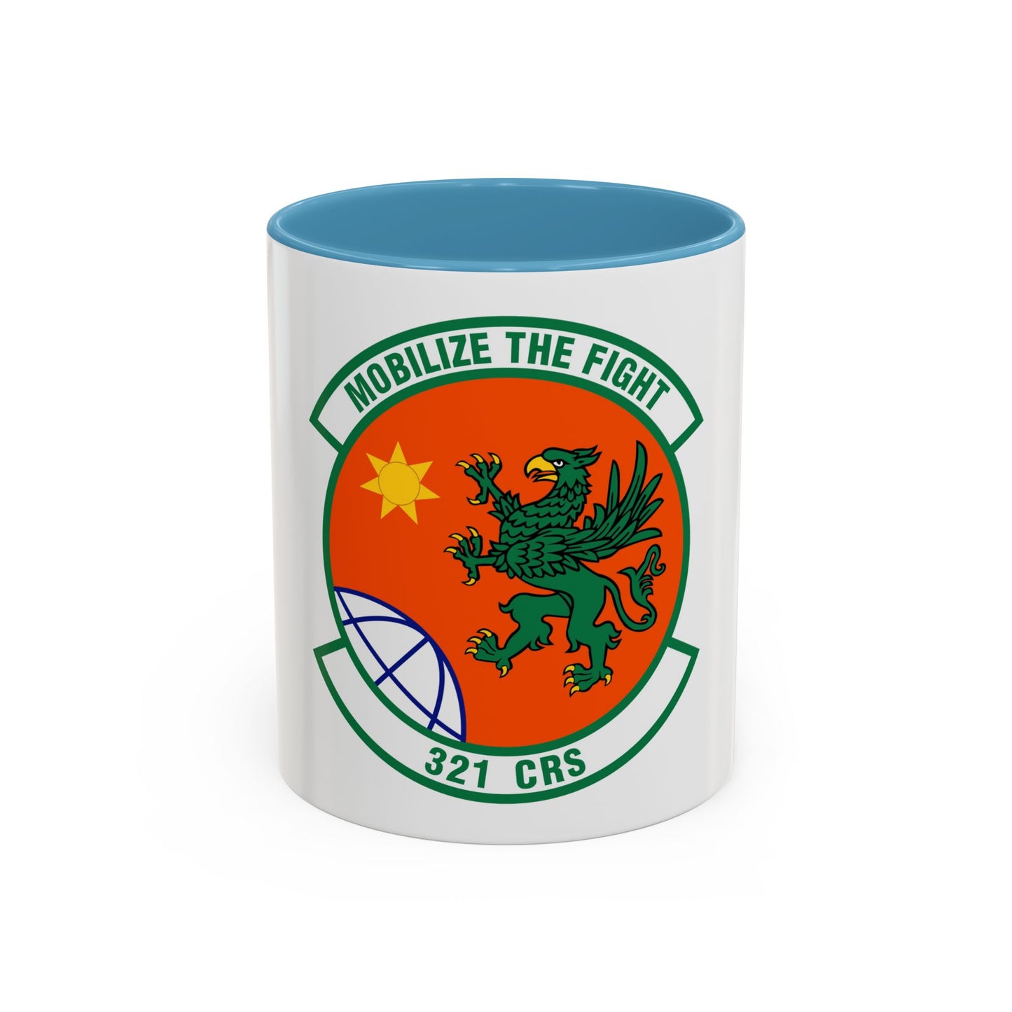 321 Contingency Response Squadron AMC (U.S. Air Force) Accent Coffee Mug