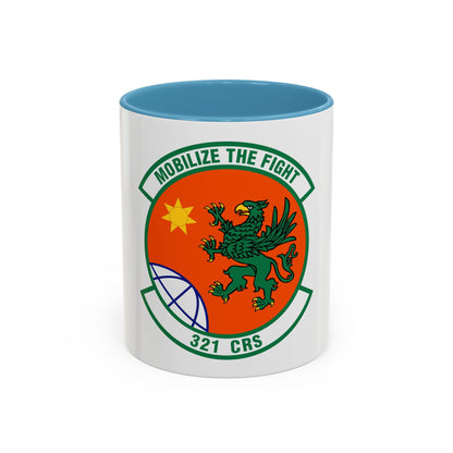 321 Contingency Response Squadron AMC (U.S. Air Force) Accent Coffee Mug