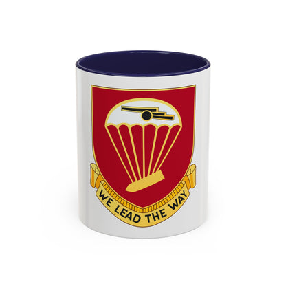 456th Airborne Field Artillery Battalion (U.S. Army) Accent Coffee Mug