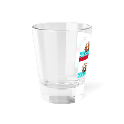 Trinity House Flag pre-1937 (United Kingdom) Shot Glass 1.5oz